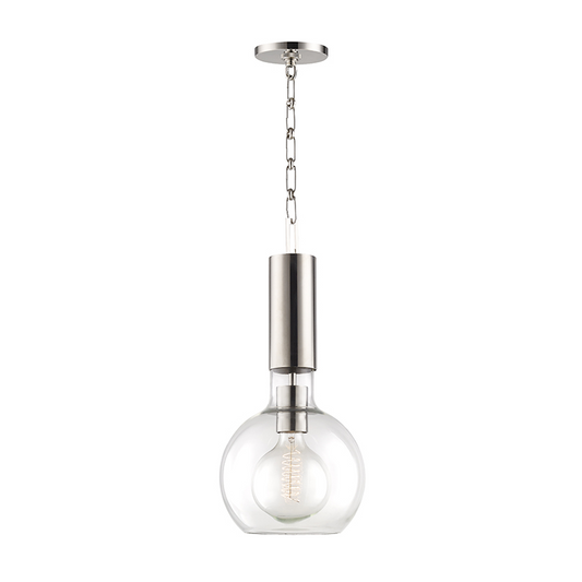 Hudson Valley Raleigh Pendant Polished Nickel