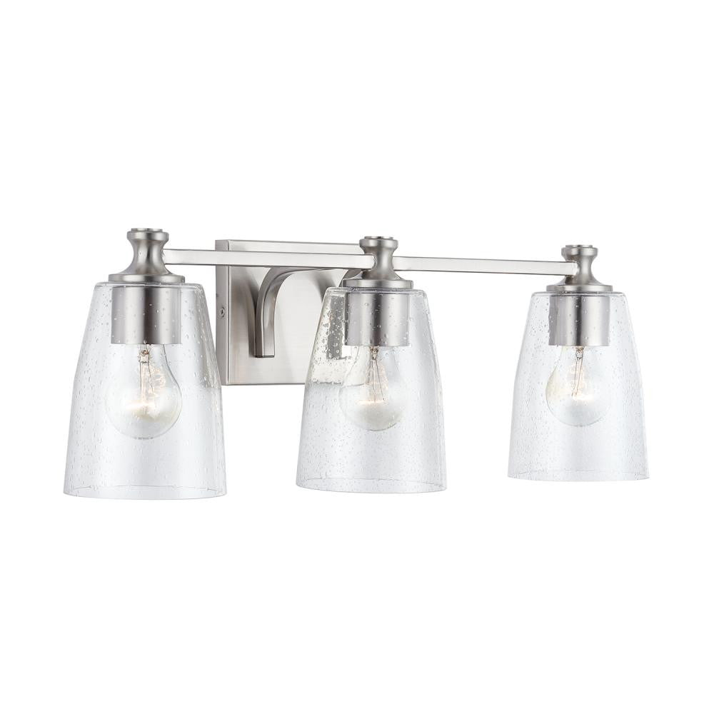 Capital Myles Vanity Light Brushed Nickel
