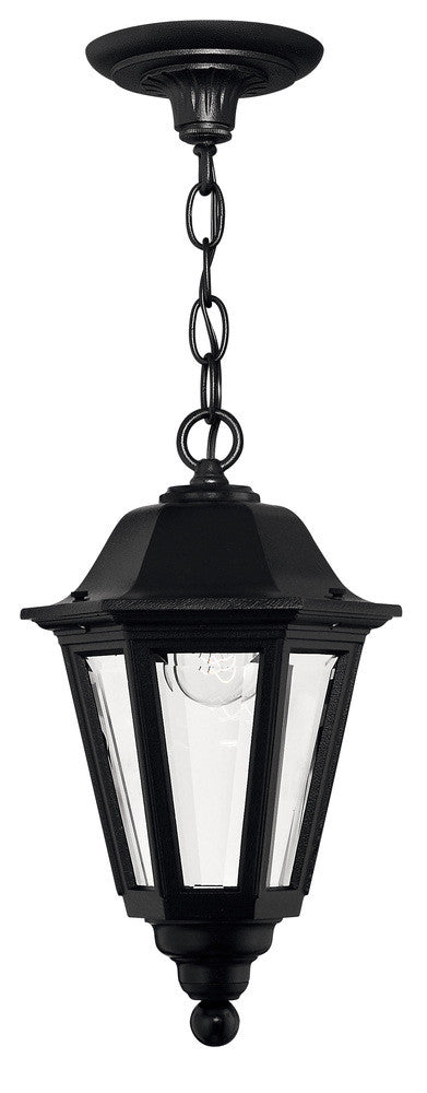 Hinkley Manor House Outdoor Wall Mount Lantern Black