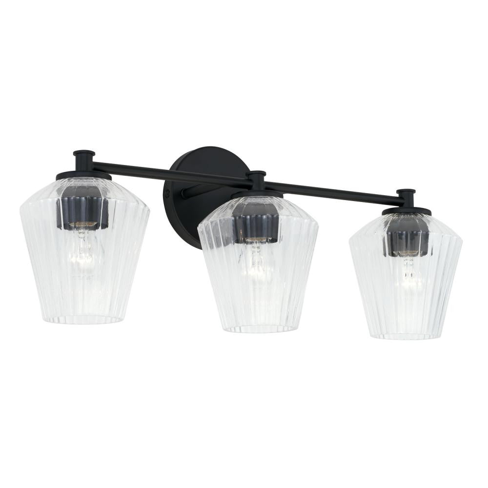 Capital Beau Vanity Light Matte Black