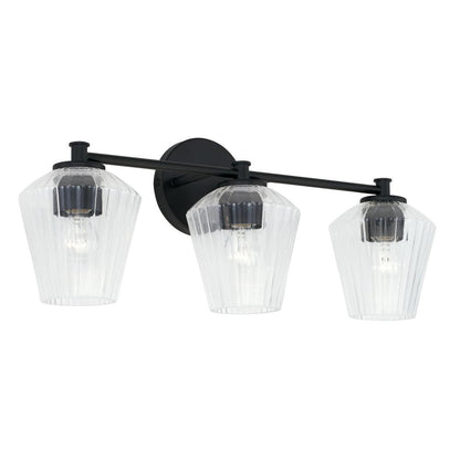 Capital Beau Vanity Light Matte Black