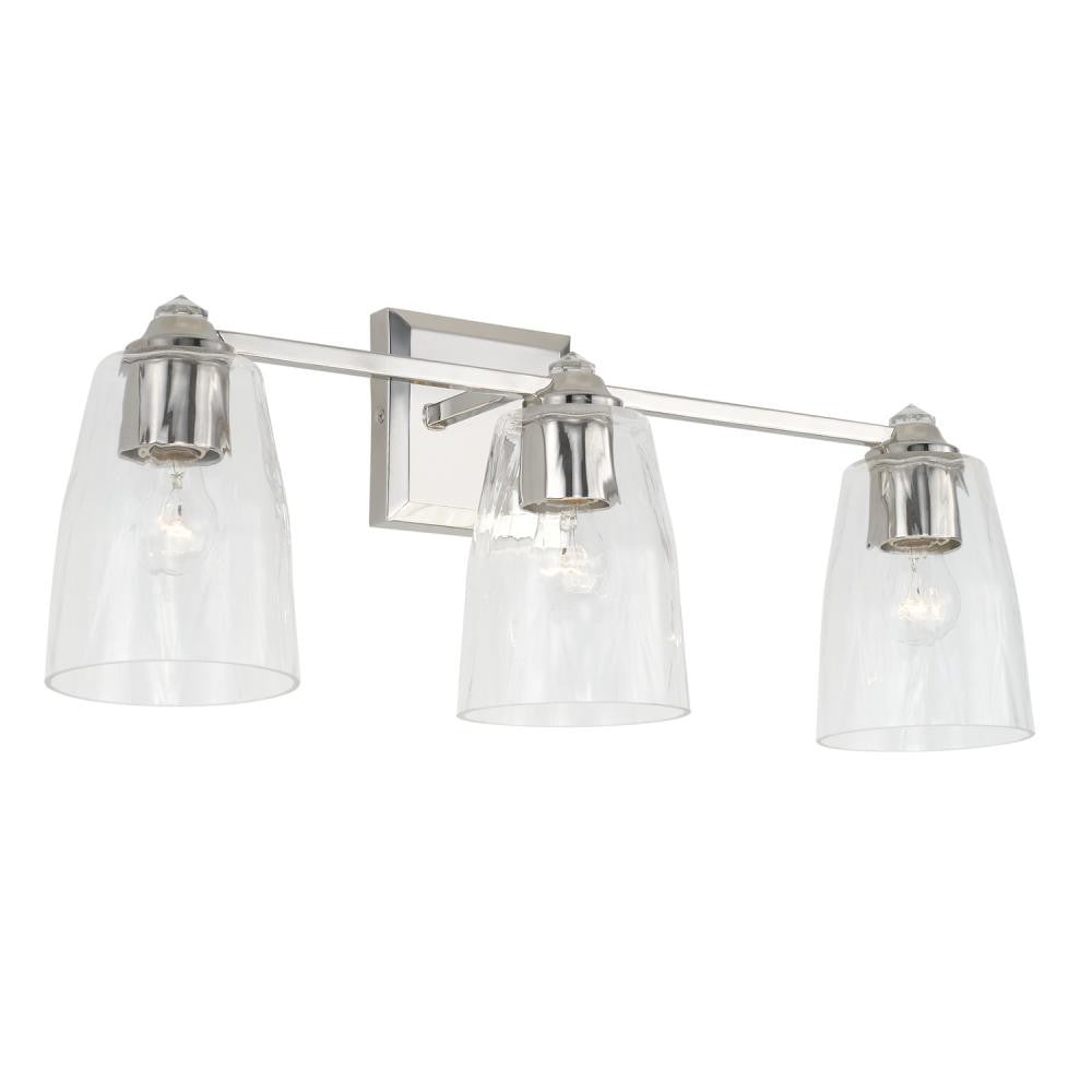 Capital Laurent Vanity Light Polished Nickel