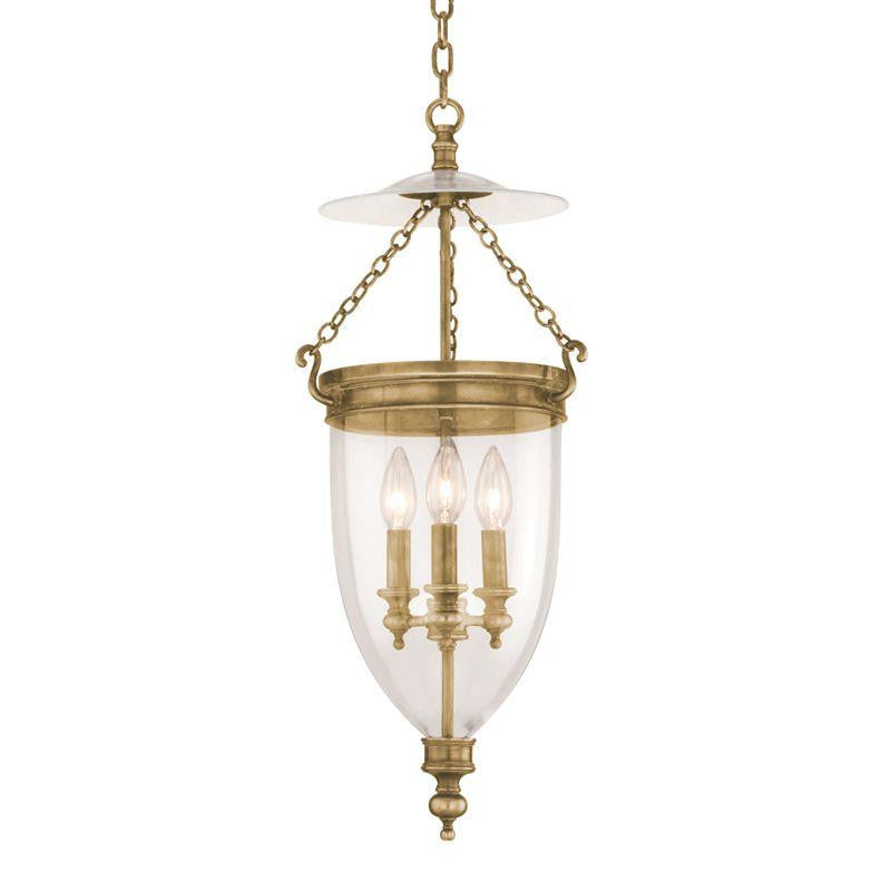 Hudson Valley Hanover Pendant Antique Brass