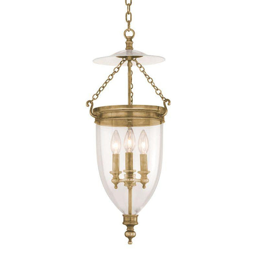 Hudson Valley Hanover Pendant Antique Brass