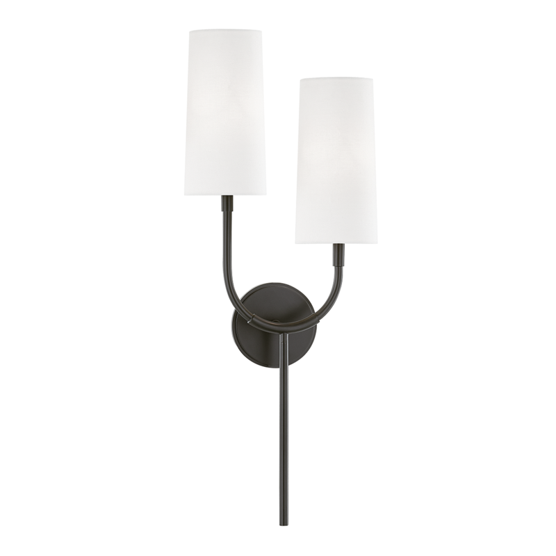 Hudson Valley Vesper Wall Sconce Old Bronze