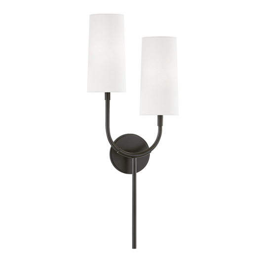 Hudson Valley Vesper Wall Sconce Old Bronze