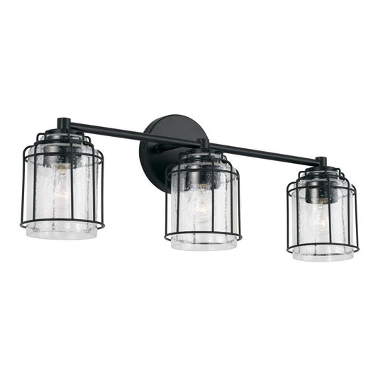 Capital Harmon Vanity Light Matte Black