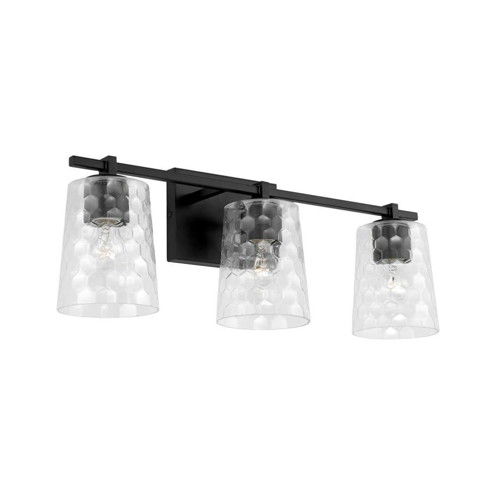 Capital Burke Vanity Light Matte Black