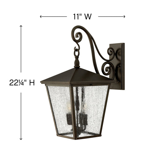 Trellis Large Wall Mount Lantern