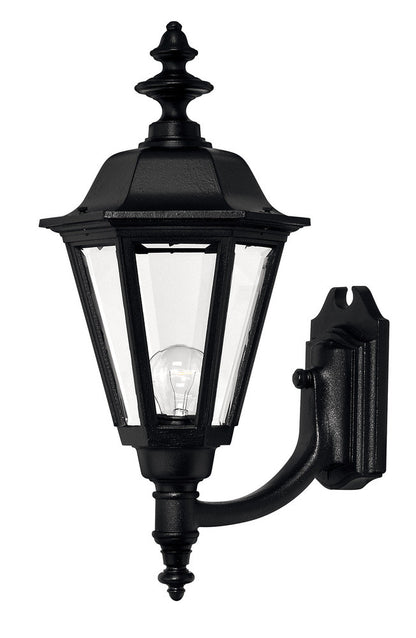 Hinkley Manor House Outdoor Wall Mount Lantern Black