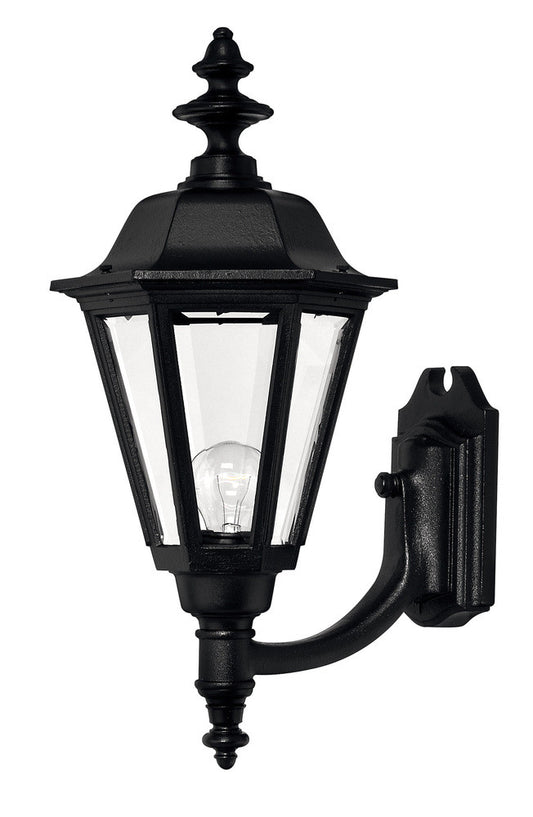 Hinkley Manor House Outdoor Wall Mount Lantern Black