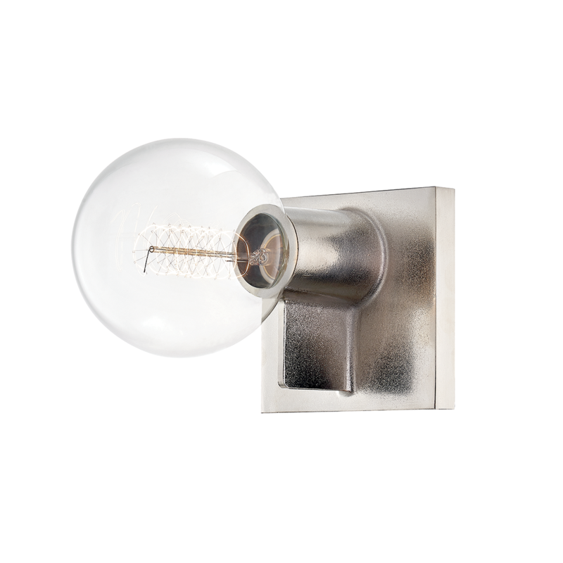 Hudson Valley Bodine Wall Sconce Burnished Nickel