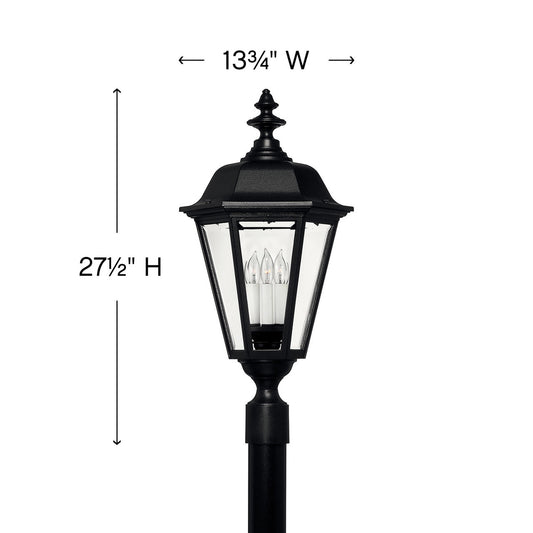 Manor House Extra Large Post Mount Lantern