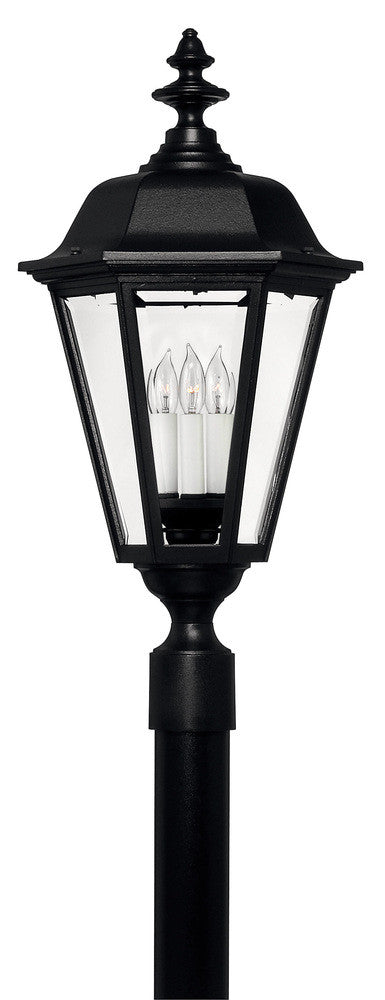 Hinkley Manor House Outdoor Wall Mount Lantern Black