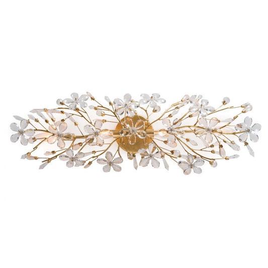 Regina Andrew Cheshire Wall Sconce Gold, Gold Leaf