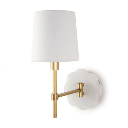 Regina Andrew Mia Swing Arm Wall Sconce Brass
