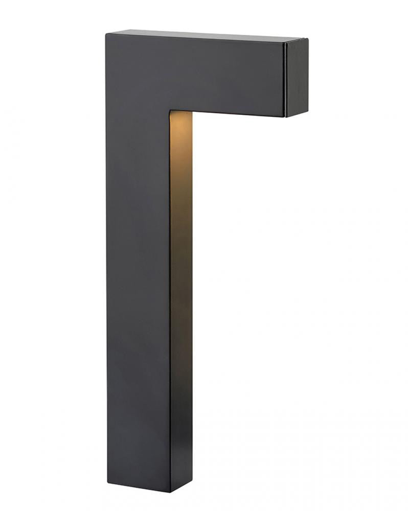 Hinkley Atlantis Path Light Aluminum, Black, Satin Black