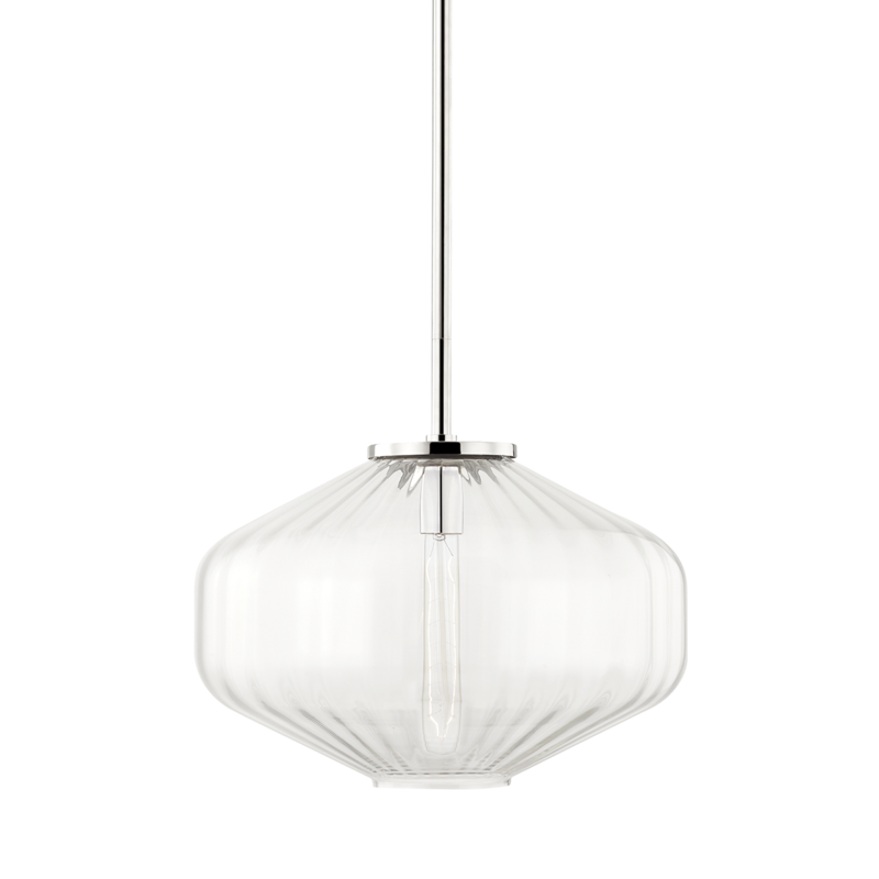 Hudson Valley Bennett Pendant Polished Nickel