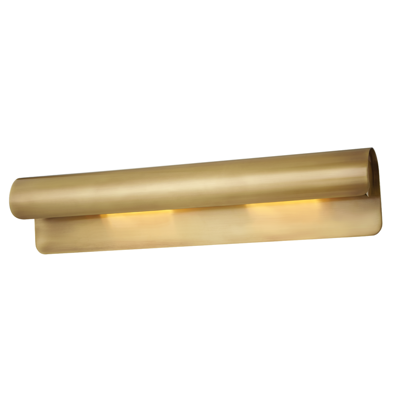 Hudson Valley Accord Wall Sconce Aged Brass