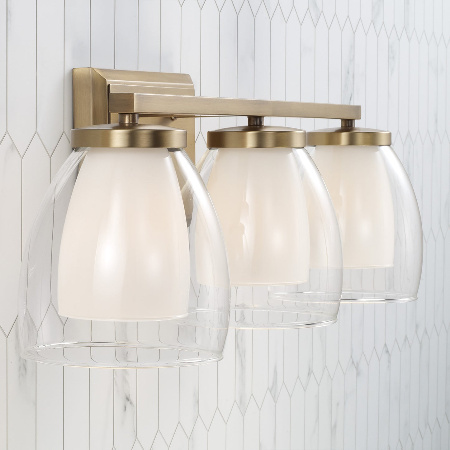 Capital Joss Vanity in Aged Brass