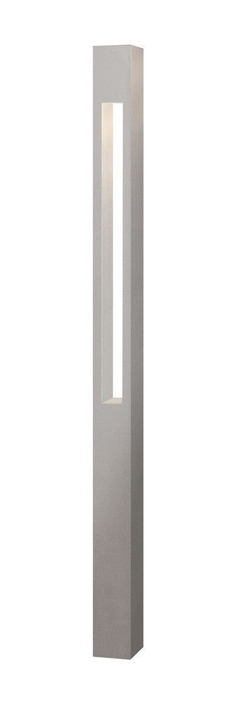 Hinkley Atlantis Square Large Bollard Satin Black