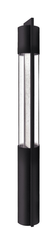 Hinkley Shelter Outdoor Landscape Bollard Light Black