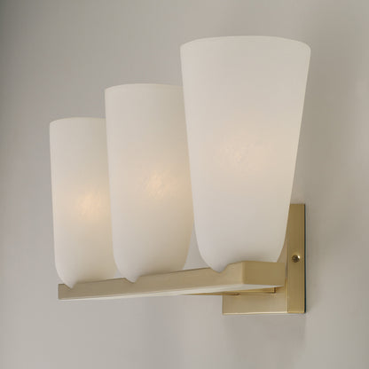 Capital Romy Vanity in Matte Brass