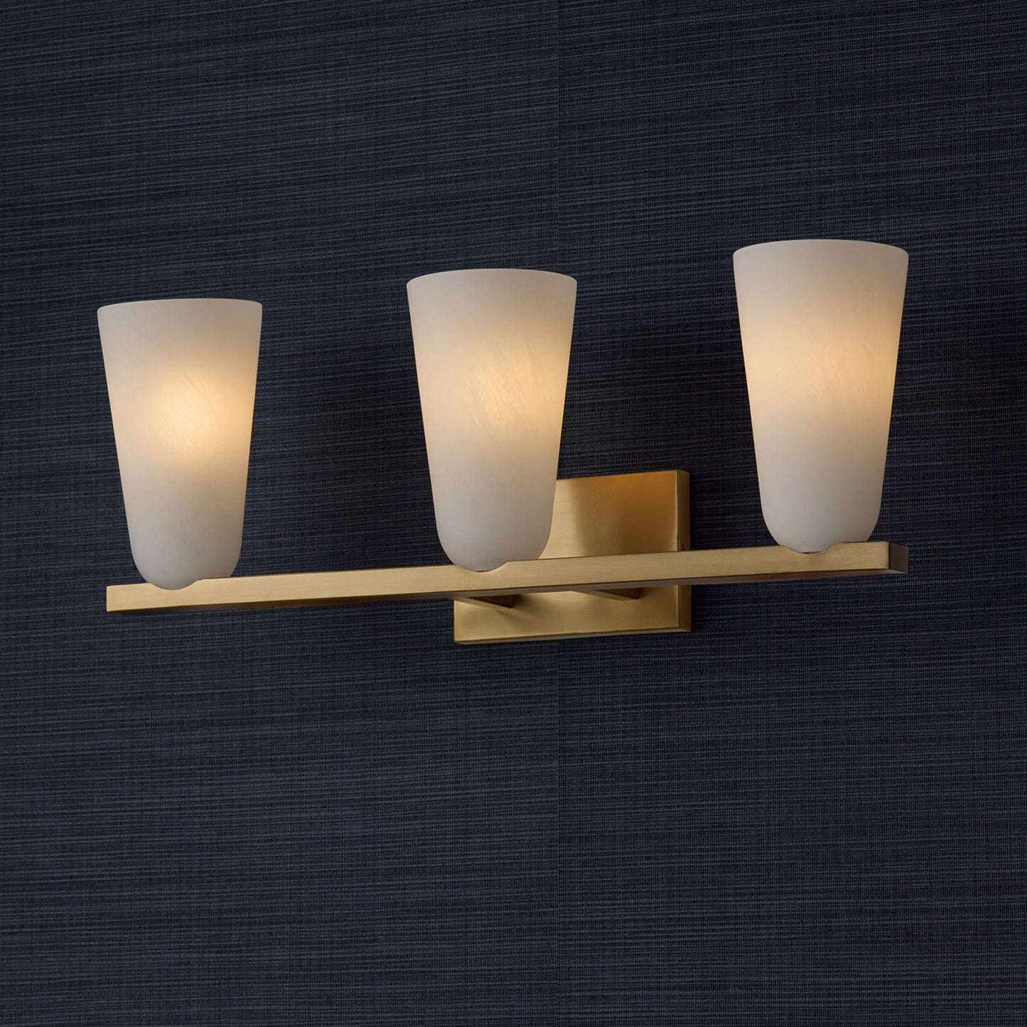 Capital Romy Vanity in Matte Brass