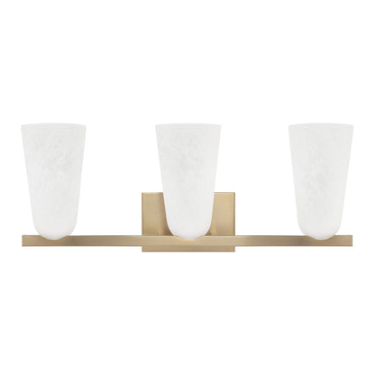 Capital Romy Vanity in Matte Brass