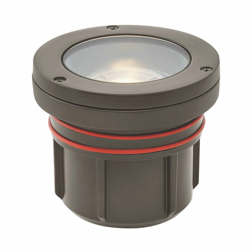 Hinkley Flat Top Outdoor Landscape Well Light Bronze MR16 Halogen