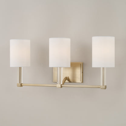 Capital Ingrid Vanity in Matte Brass