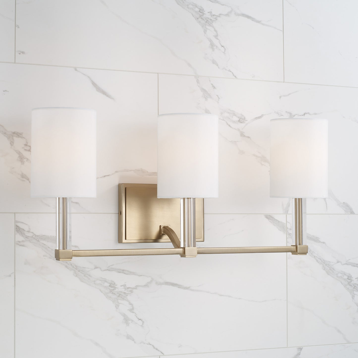 Capital Ingrid Vanity in Matte Brass