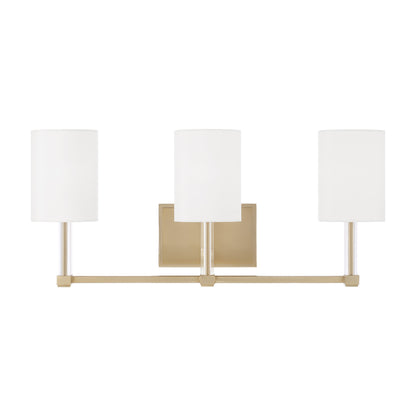 Capital Ingrid Vanity in Matte Brass