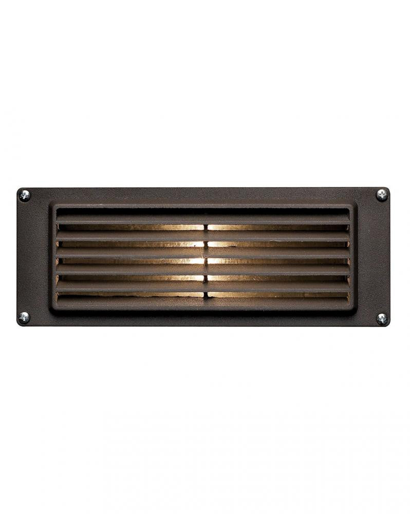 Hinkley Hardy Island Louvered 1 Light 8.75 inch Deck/Ste Bronze