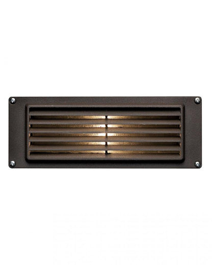 Hinkley Hardy Island Louvered 1 Light 8.75 inch Deck/Ste Bronze