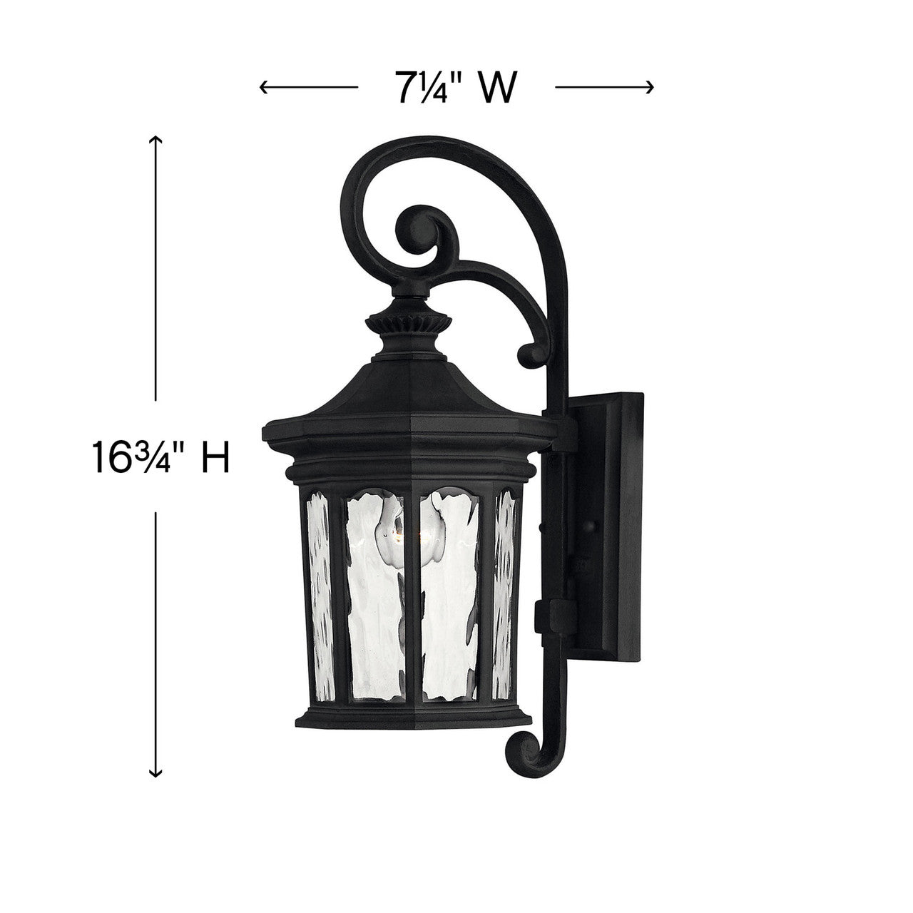 Hinkley Raley Outdoor Wall Lantern Oil-Rubbed Bronze