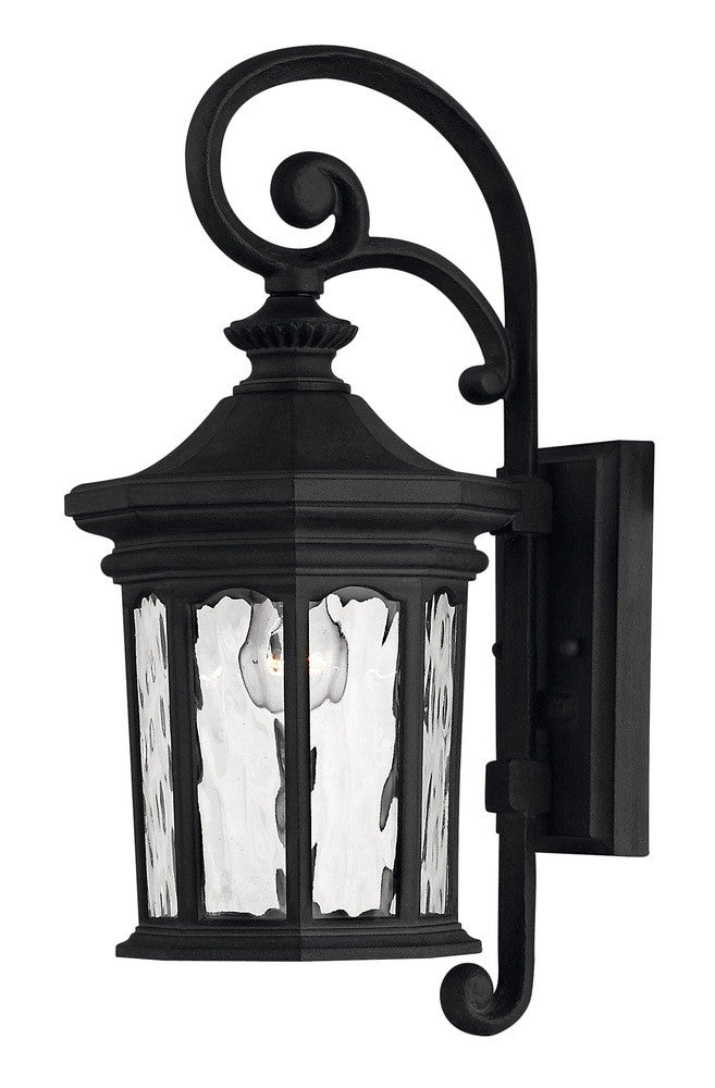 Hinkley Raley Outdoor Wall Lantern Museum Black