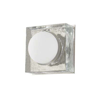 Hudson Valley Mackay 7.75" Tall Wall Sconce Polished Nickel