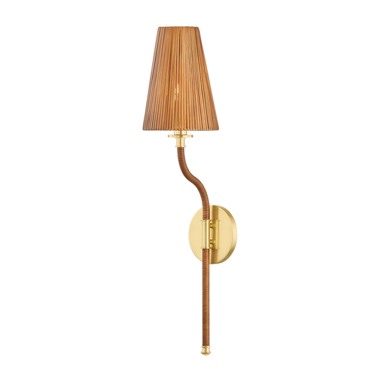 Hudson Valley Atwood Wall Sconce Aged Brass
