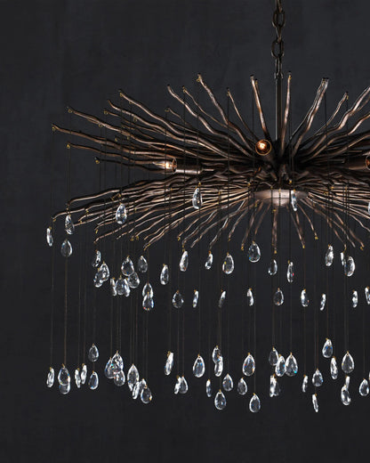 Fen Large Chandelier, Currey and Company (9451 KDYJ)