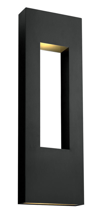 Hinkley Atlantis Outdoor Wall Mount Lantern Black