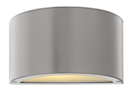 Hinkley Luna Outdoor Wall Mount Lantern Titanium