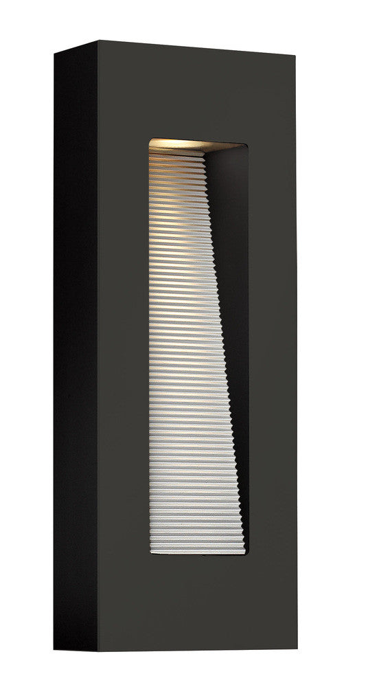 Hinkley Luna Outdoor Wall Lantern Satin Black