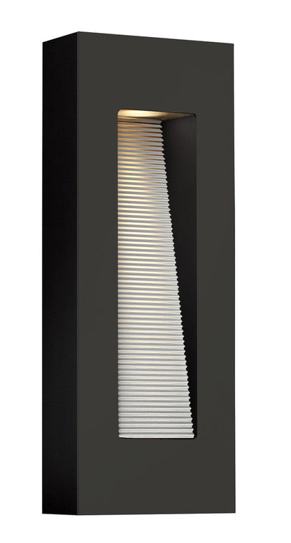 Hinkley Luna Outdoor Wall Lantern Satin Black