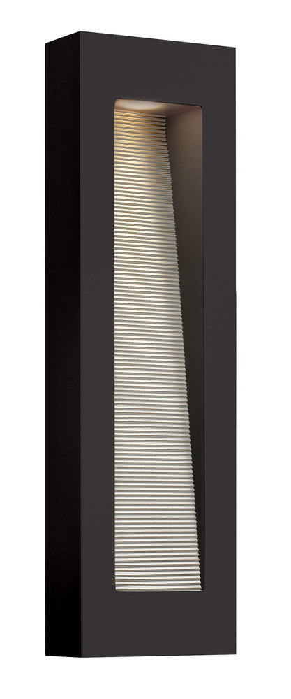 Hinkley Luna Outdoor Wall Lantern Satin Black