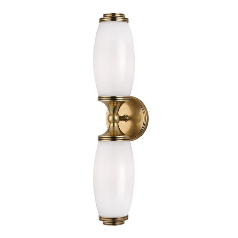 Hudson Valley Brooke Wall Sconce Antique Brass