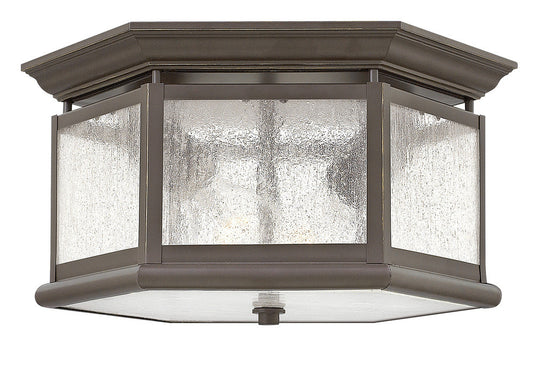 Hinkley Edgewater Outdoor Flush Mount Oil-Rubbed Bronze