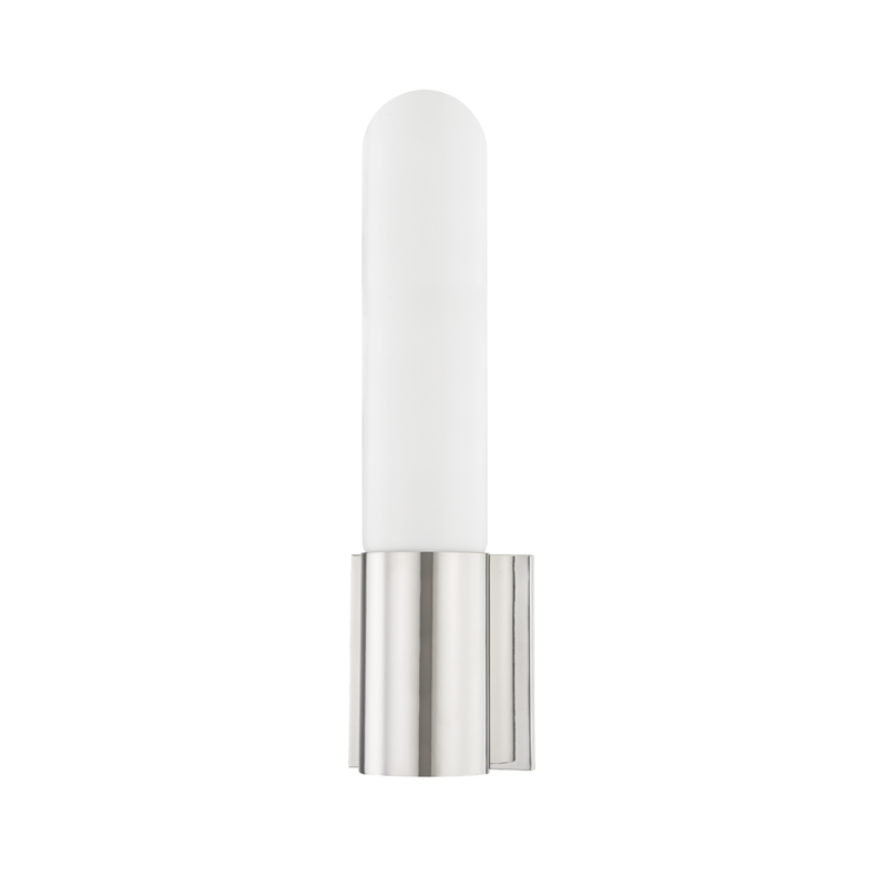 Hudson Valley Carlin Wall Sconce Polished Nickel