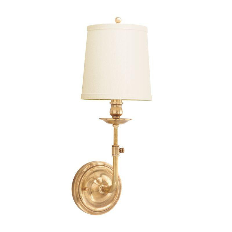 Hudson Valley Logan Wall Sconce Antique Brass