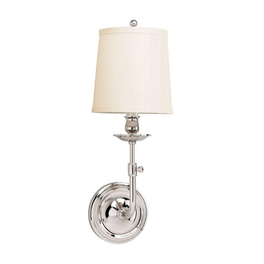 Hudson Valley Logan Wall Sconce Polished Nickel
